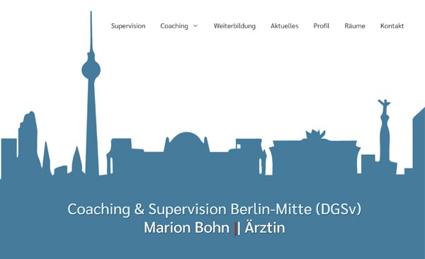 Webdesigner Empfehlung für Coaching Website Berlin